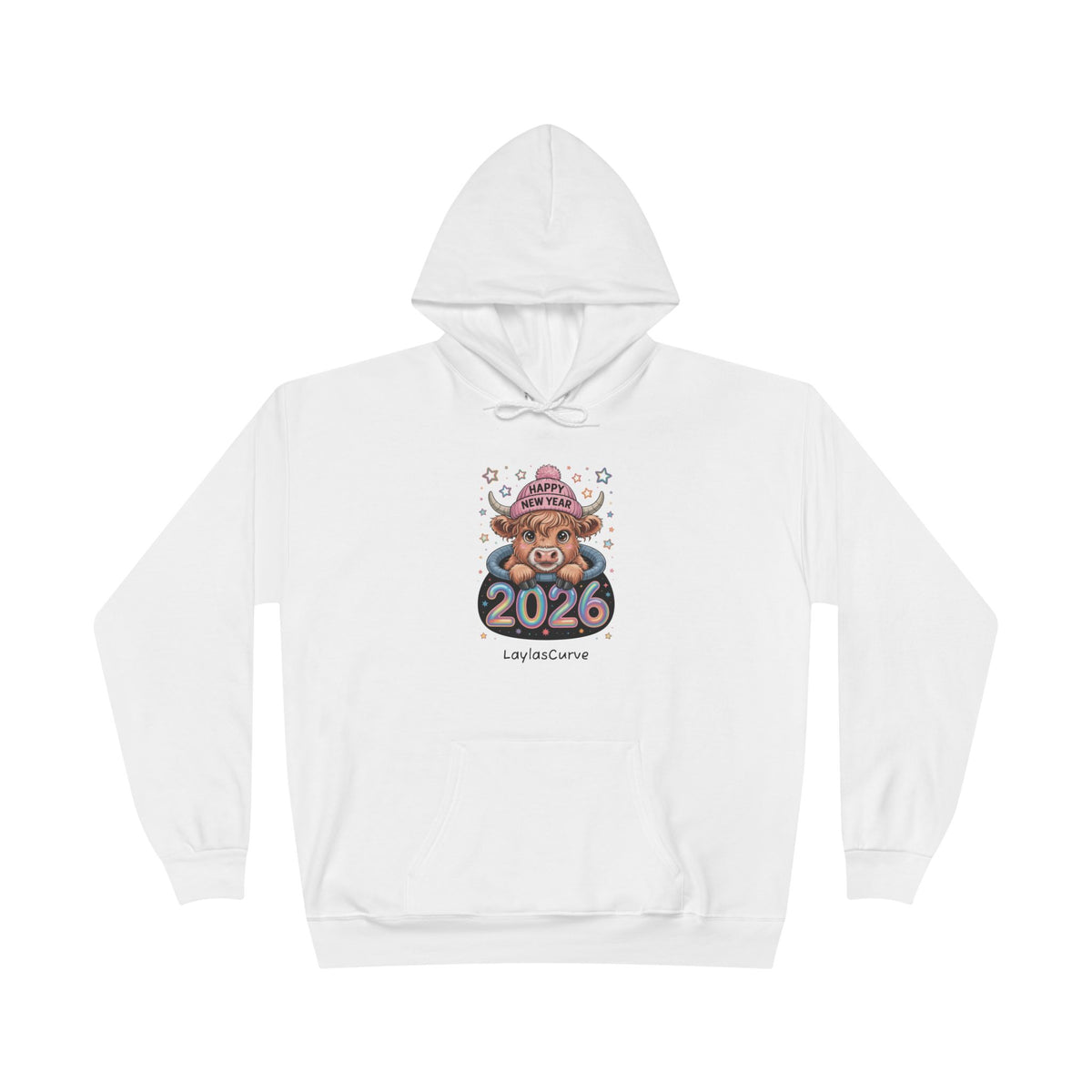 2026 Cute Cow Hoodie