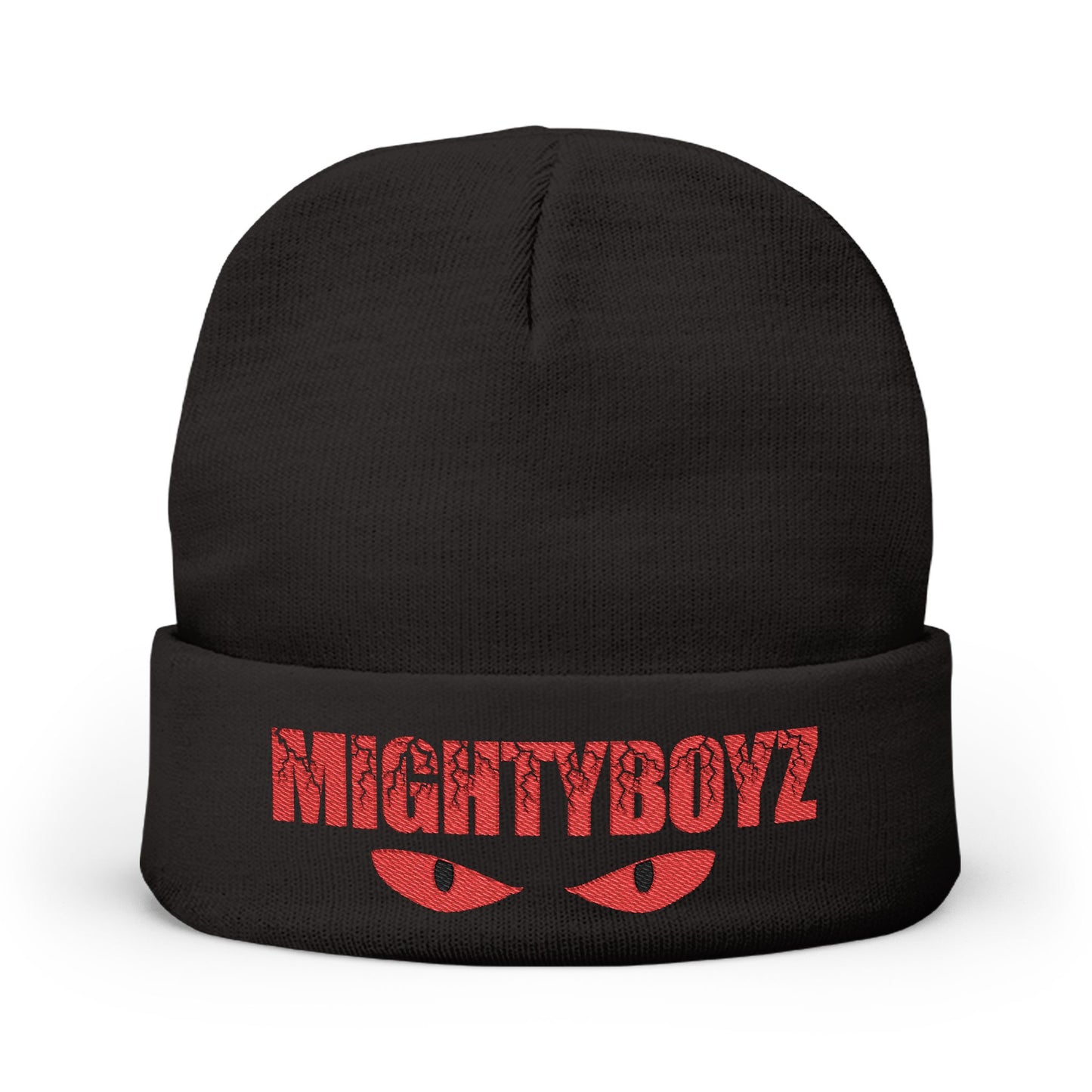 Knit Beanie with MIGHTYBOYZ Embroidery