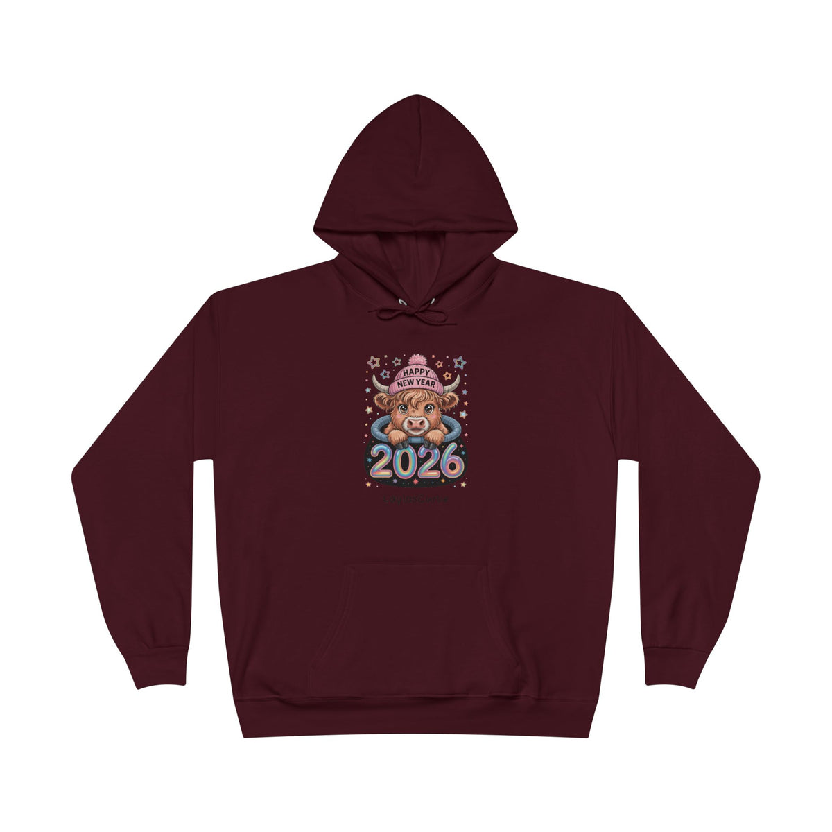 2026 Cute Cow Hoodie