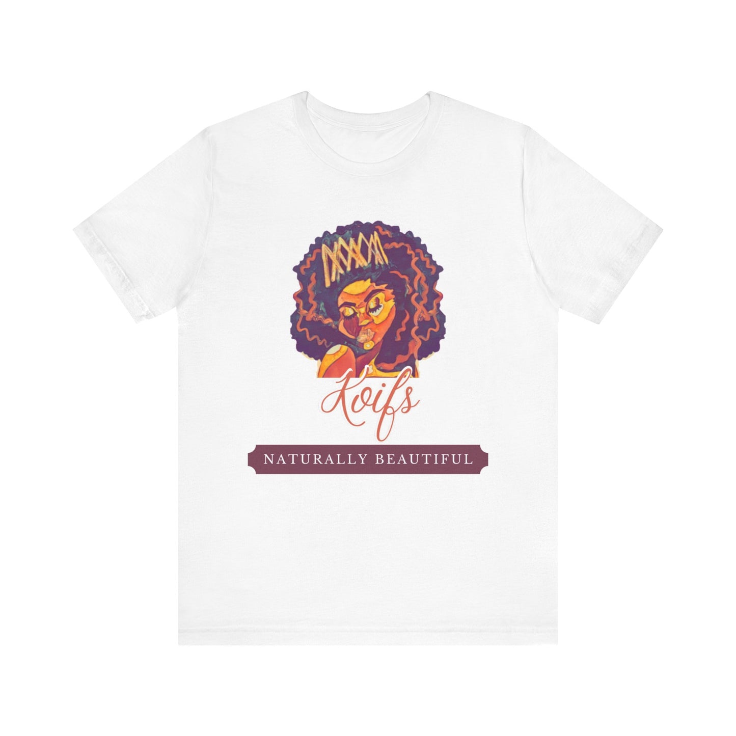 White Koifs Unisex Jersey Short Sleeve Tee