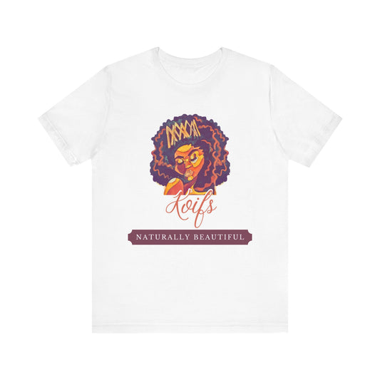 White Koifs Unisex Jersey Short Sleeve Tee
