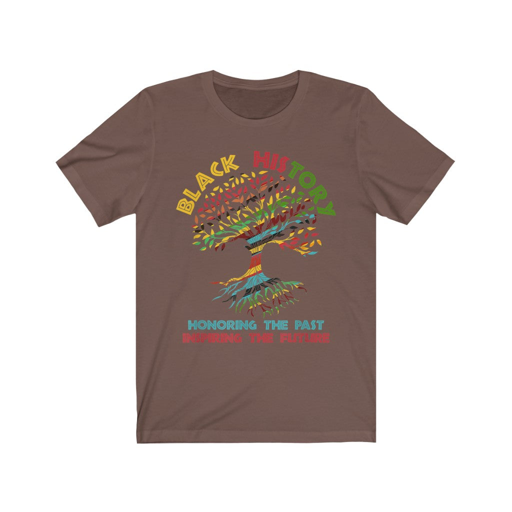Black History Tree of Life Short Sleeve Tee
