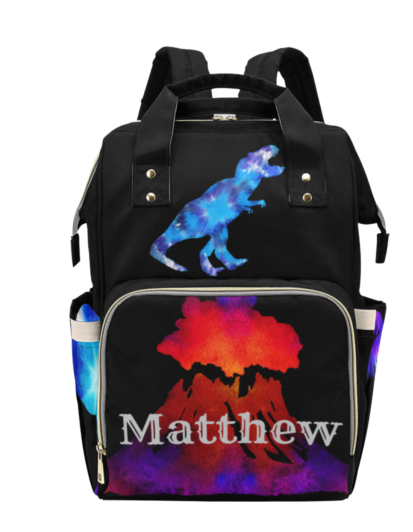 Dino Custom Multi-Function Diaper Backpack