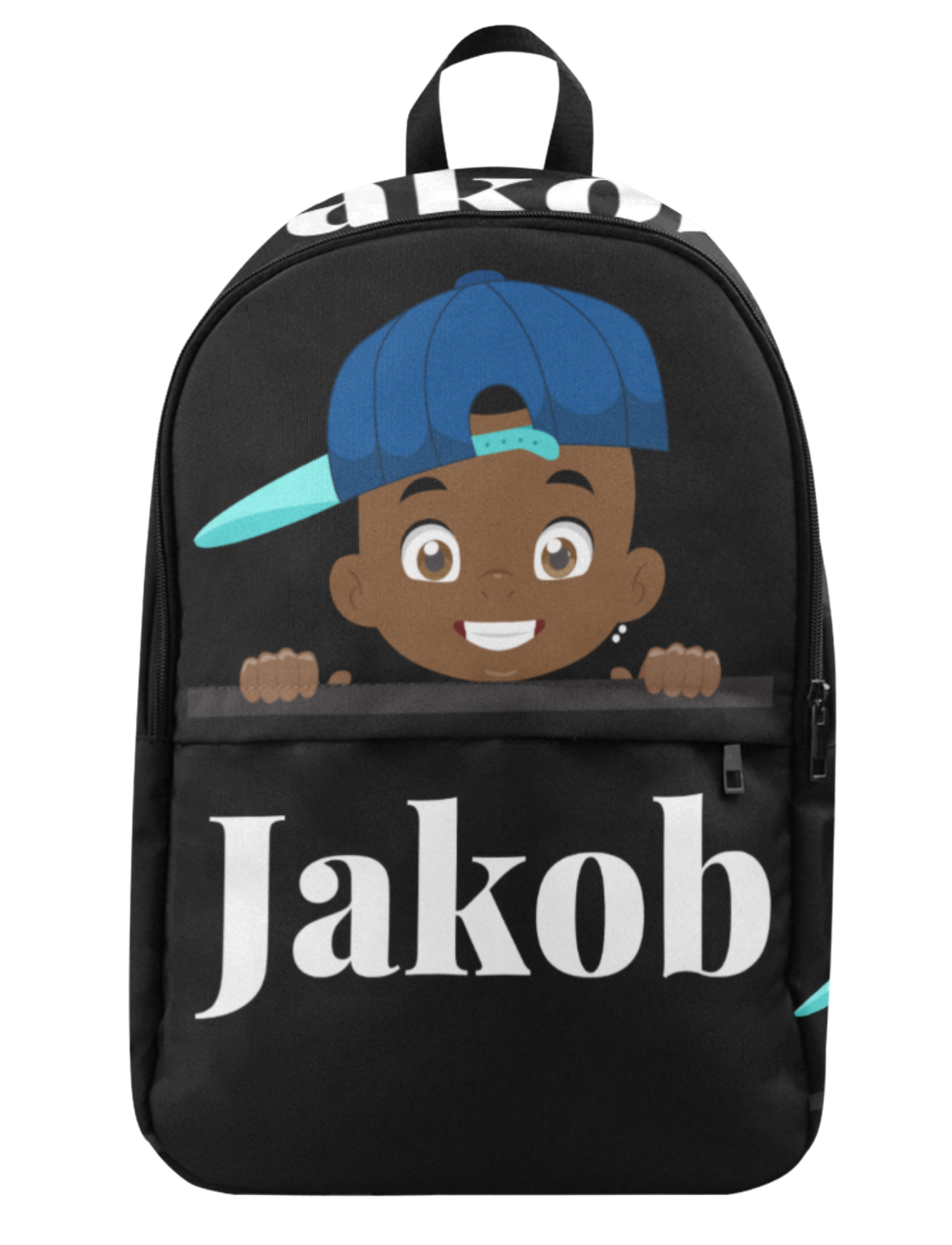 Ball Cap Custom School Backpack