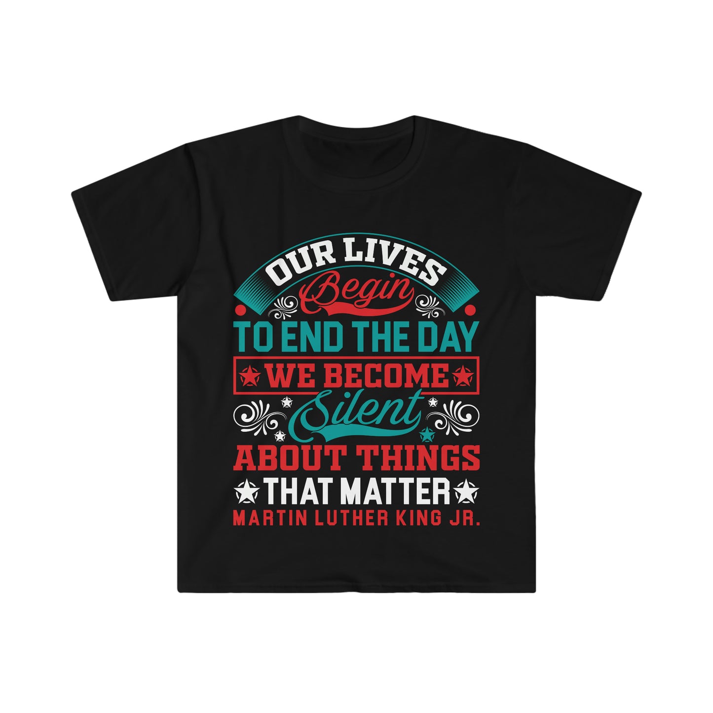 Silent Unisex Softstyle T-Shirt