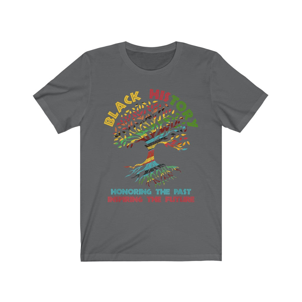 Black History Tree of Life Short Sleeve Tee