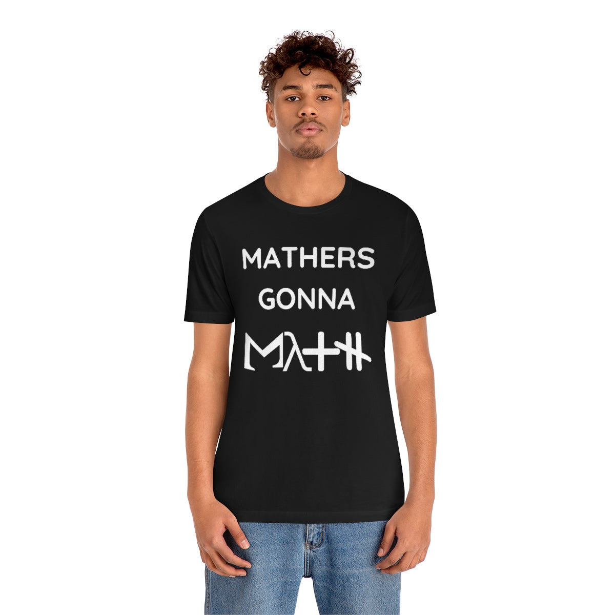 Mathers Gonna Math Unisex Short Sleeve Tee
