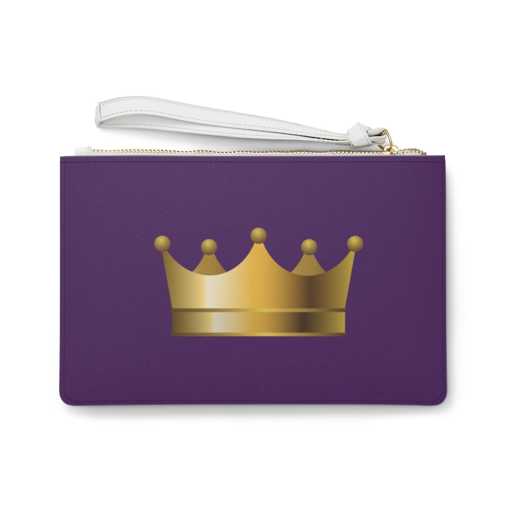 Purple Royalty Clutch Bag
