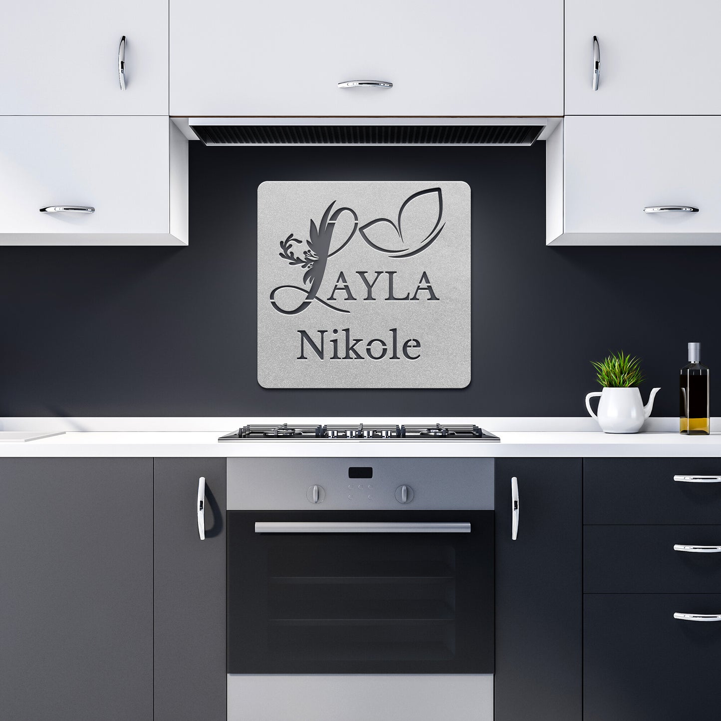 Custom Square Metal Sign