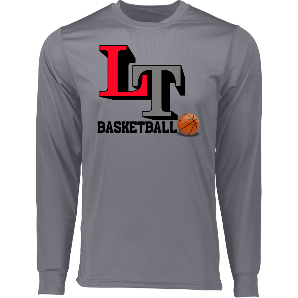 Custom Basketball Long Sleeve Moisture-Wicking Tee