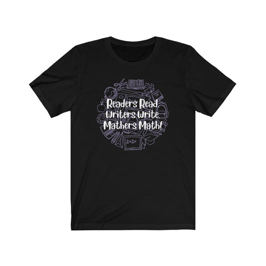 Mathers Math Unisex Short Sleeve Tee