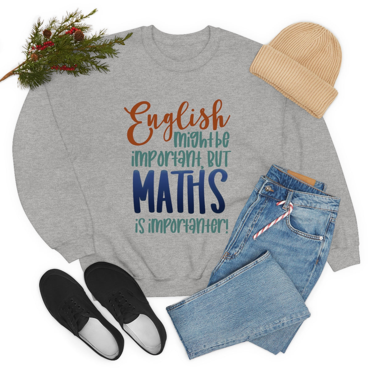 English Unisex Heavy Blend™ Crewneck Sweatshirt