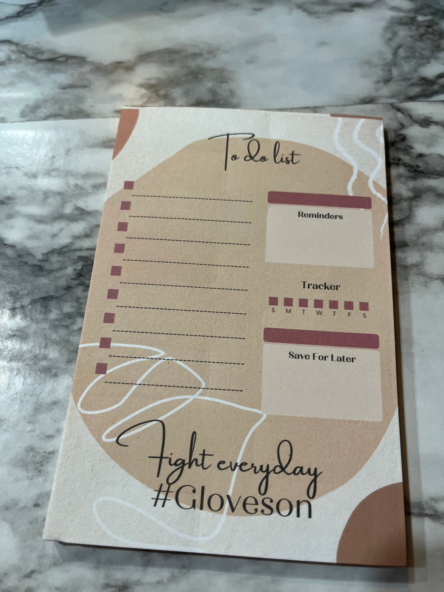 Fight Everyday To Do List