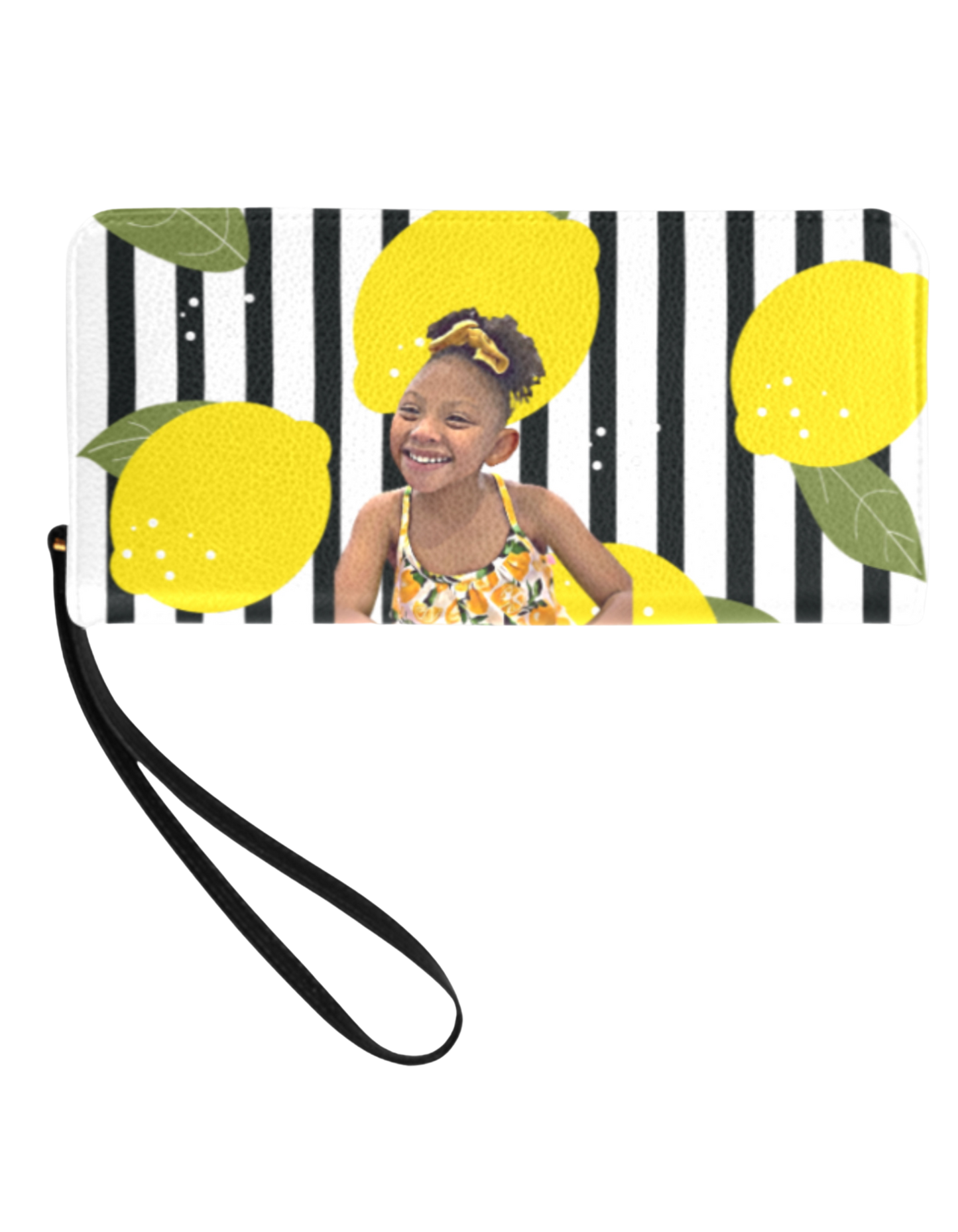 Custom Zipper Purse Clutch Bag