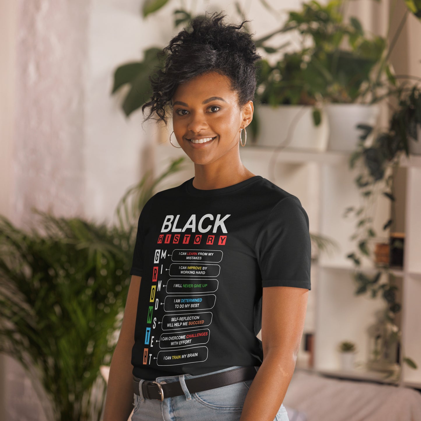 Growth Mindset Short-Sleeve Unisex T-Shirt