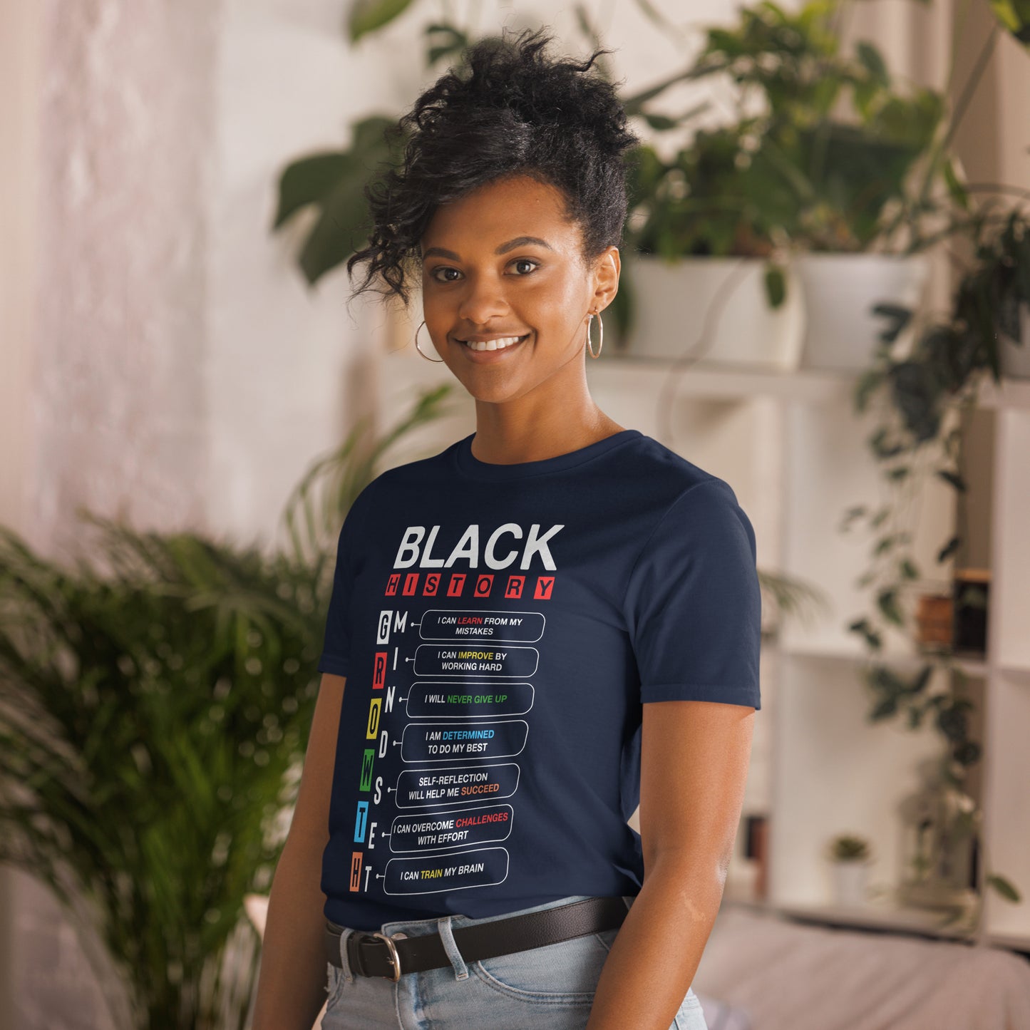 Growth Mindset Short-Sleeve Unisex T-Shirt