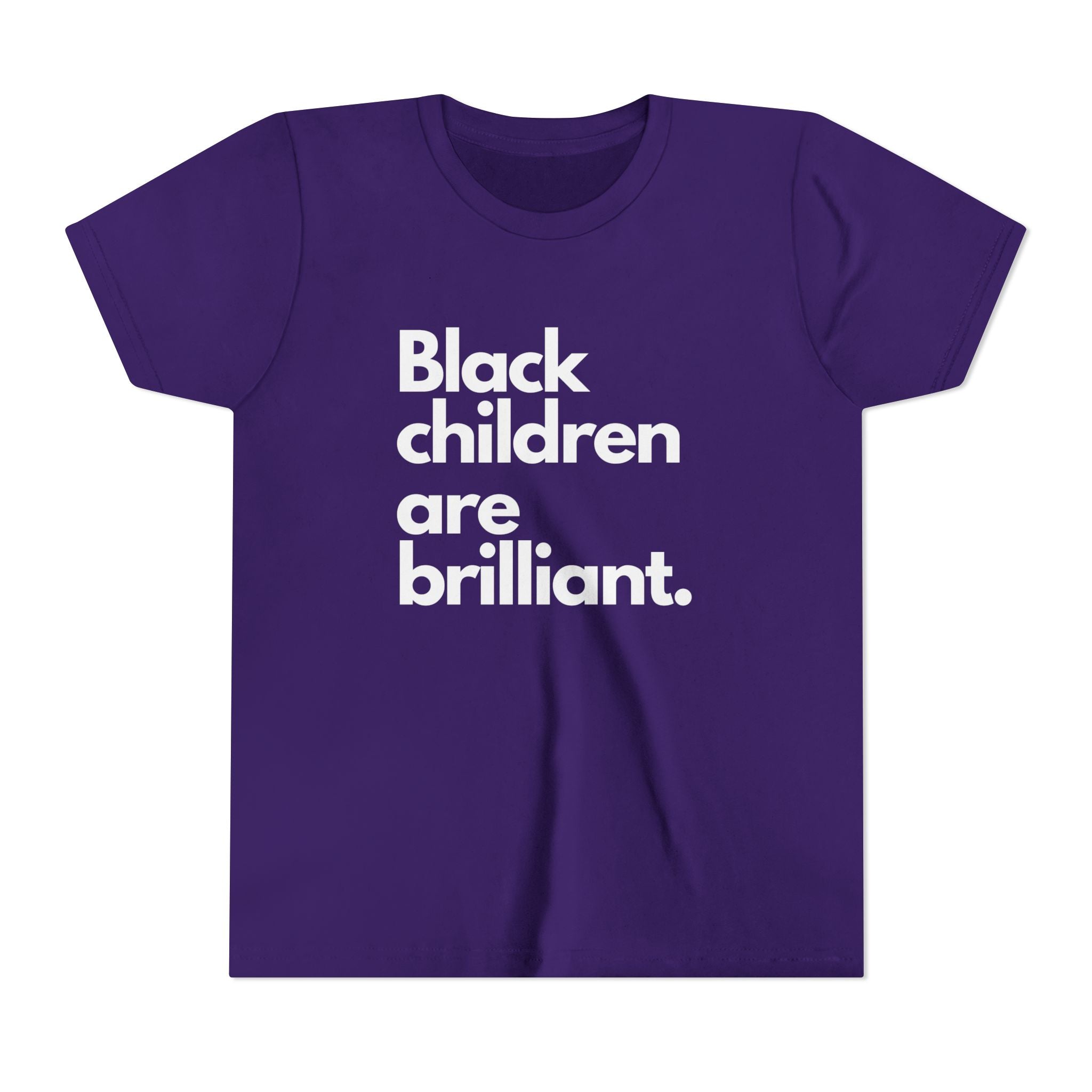 Black Children Are Brilliant Youth Tee