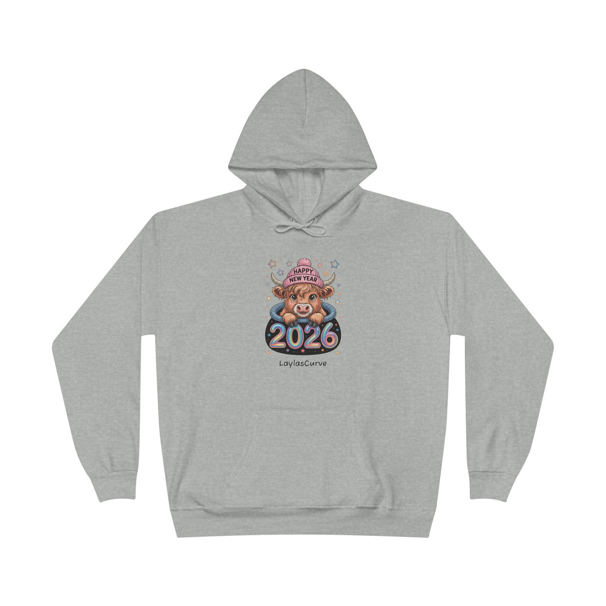 2026 Cute Cow Hoodie