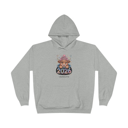 2026 Cute Cow Hoodie