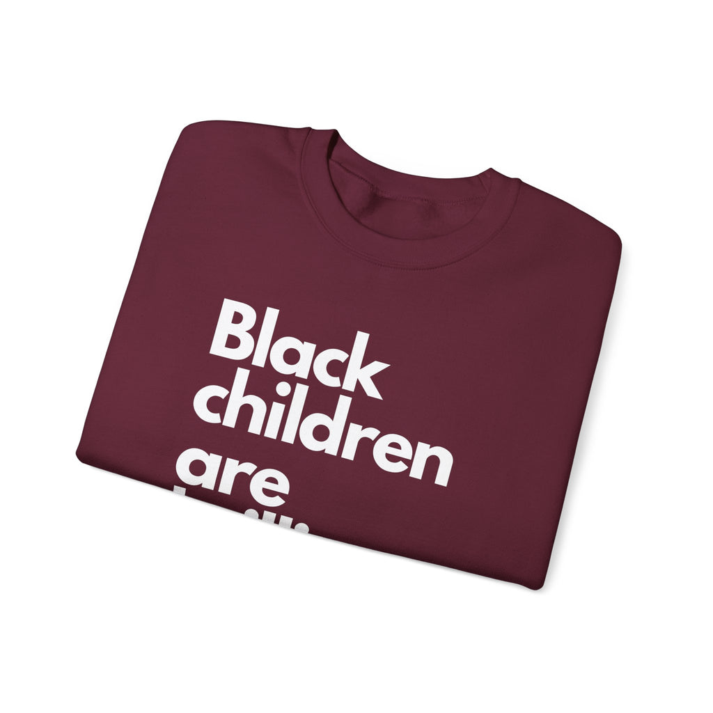 Black Children Are Brilliant Crewneck Sweatshirt