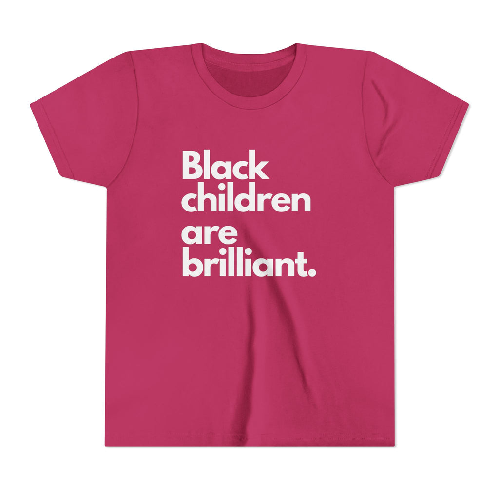 Black Children Are Brilliant Youth Tee