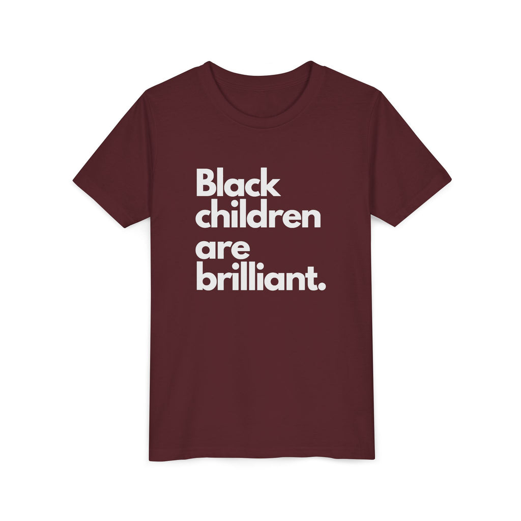 Black Children Are Brilliant Youth Tee