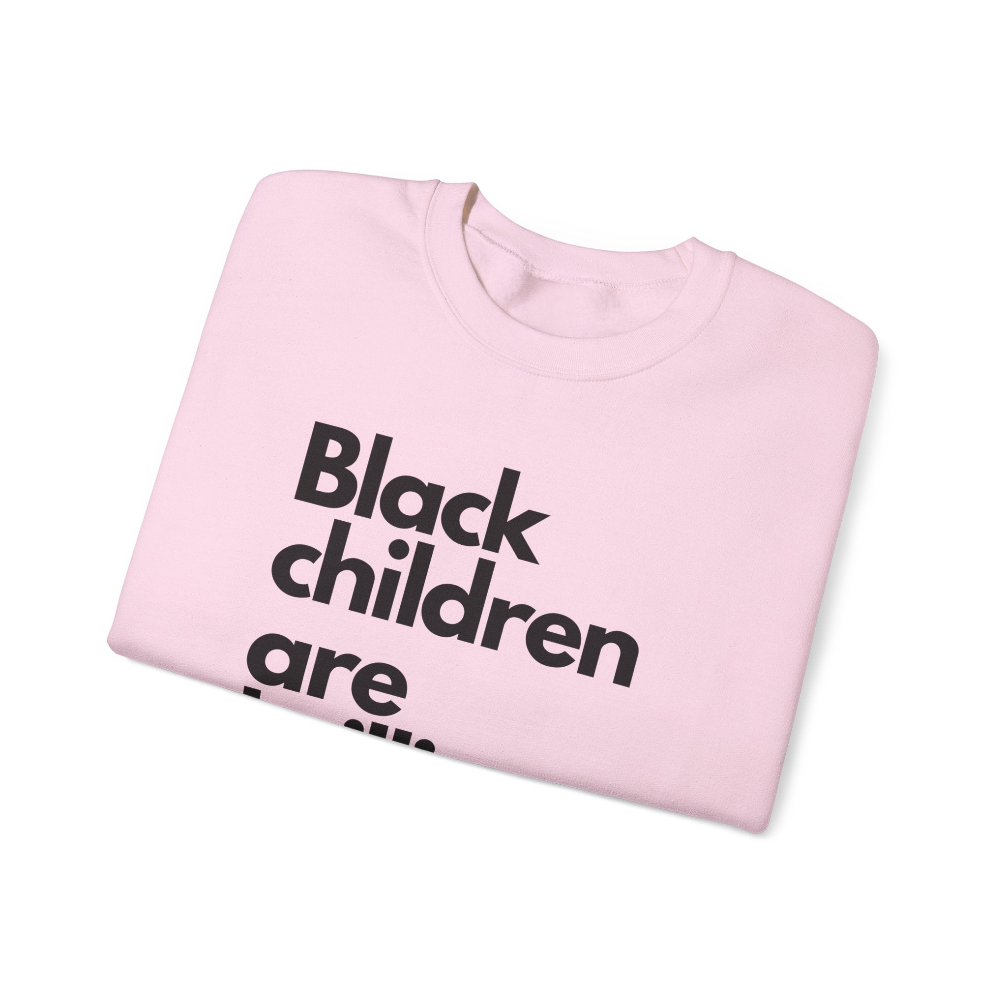 Black Children Are Brilliant Crewneck Sweatshirt
