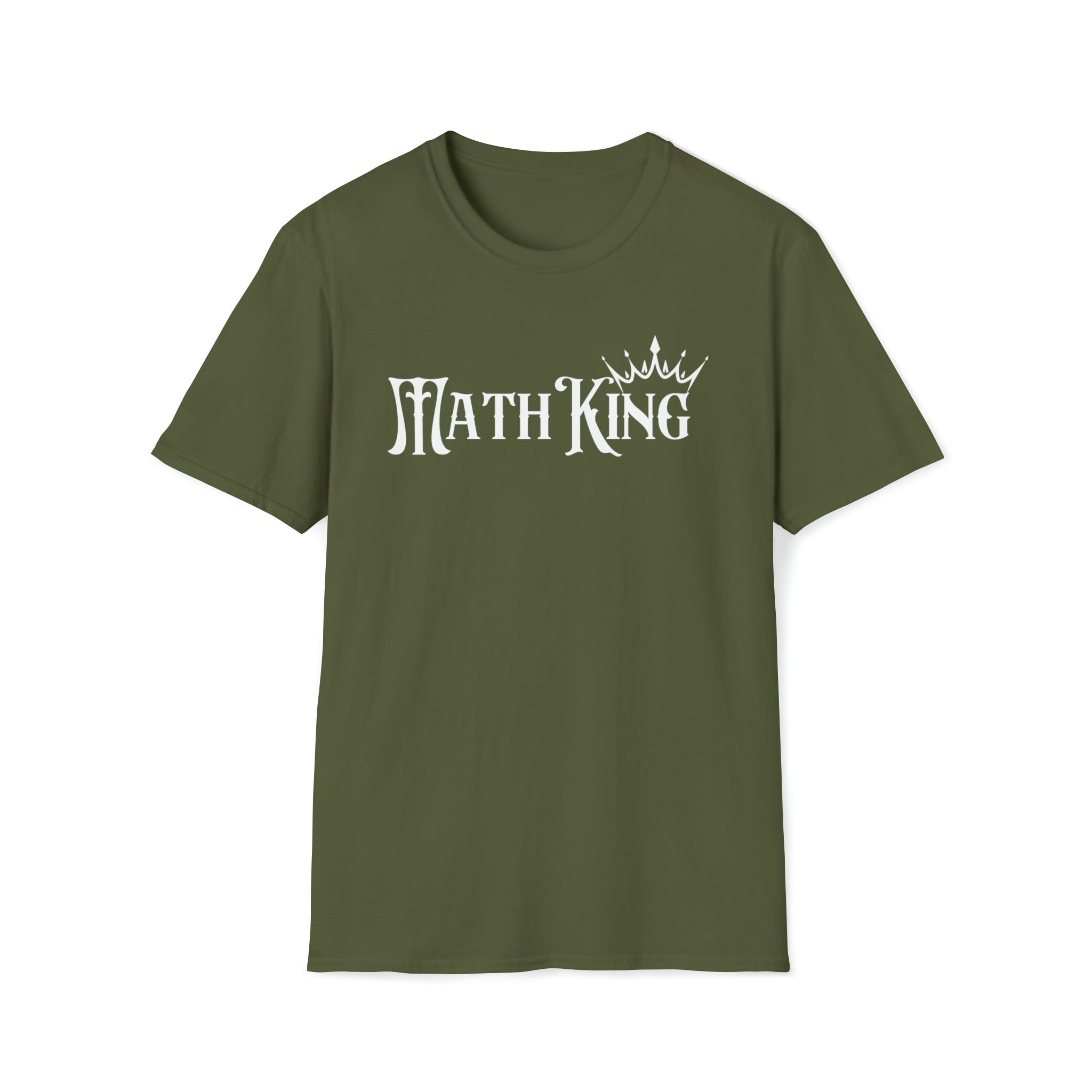 Math King Unisex Softstyle T-Shirt