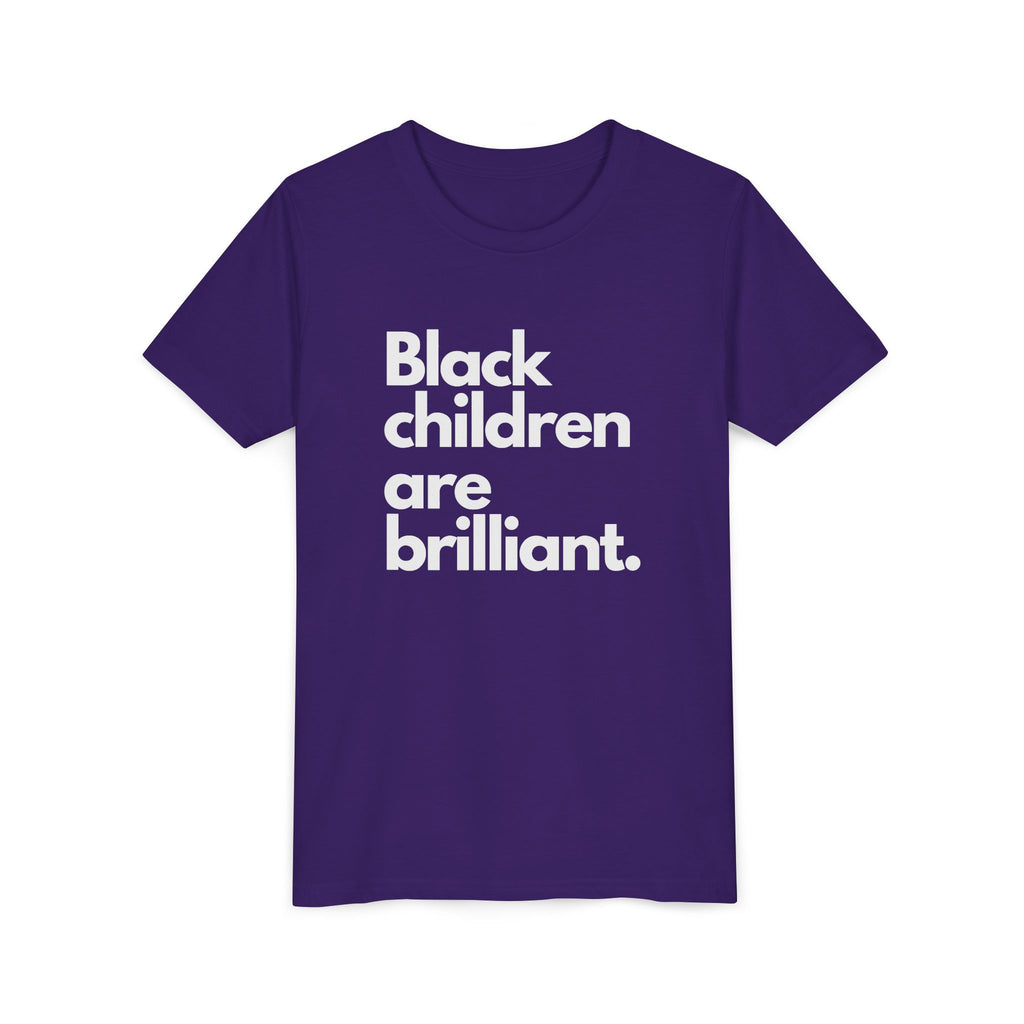 Black Children Are Brilliant Youth Tee