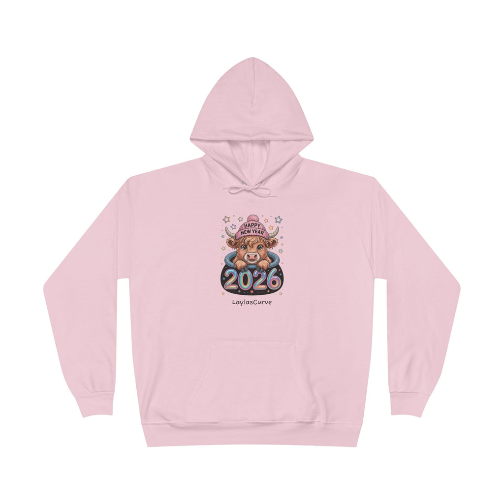 2026 Cute Cow Hoodie