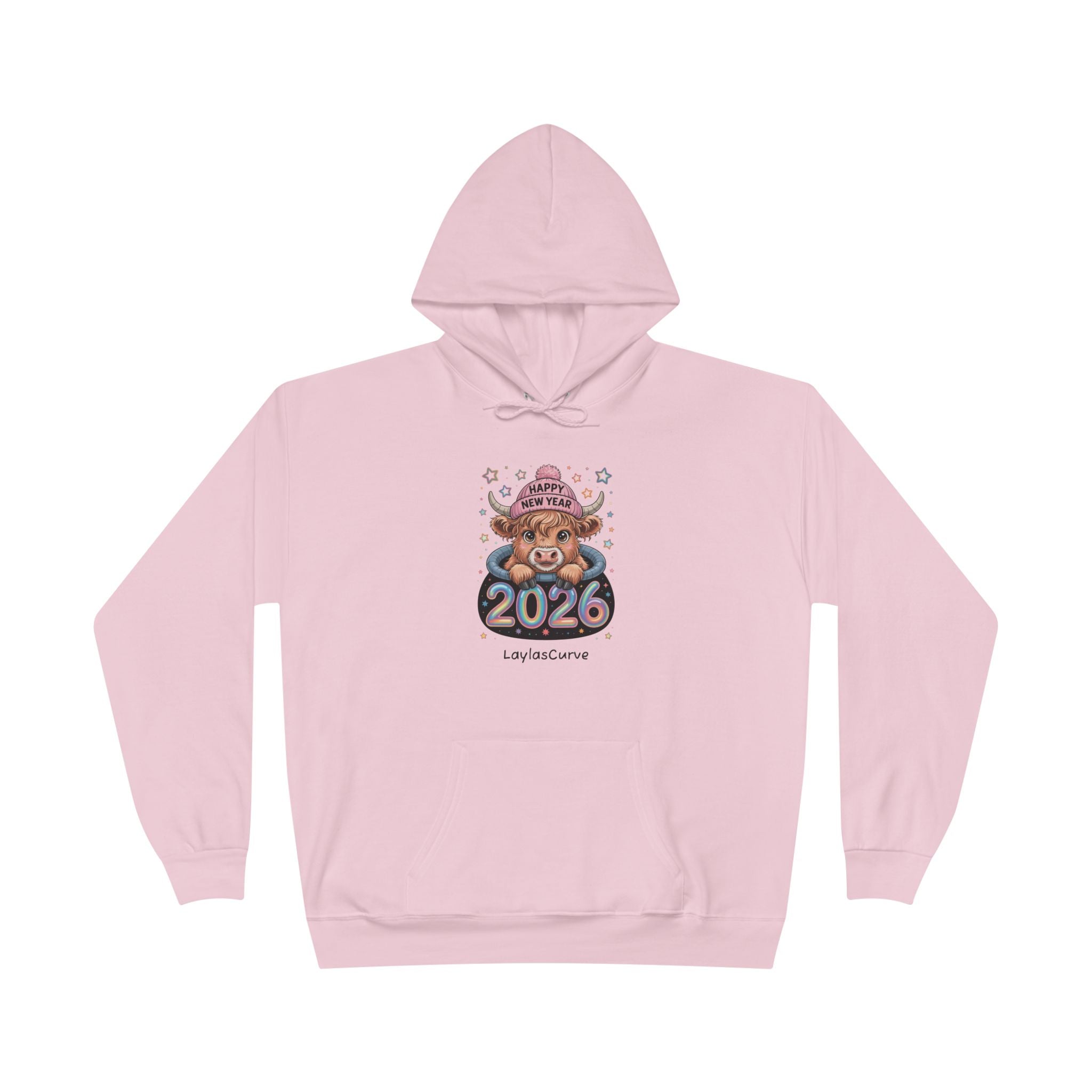 2026 Cute Cow Hoodie