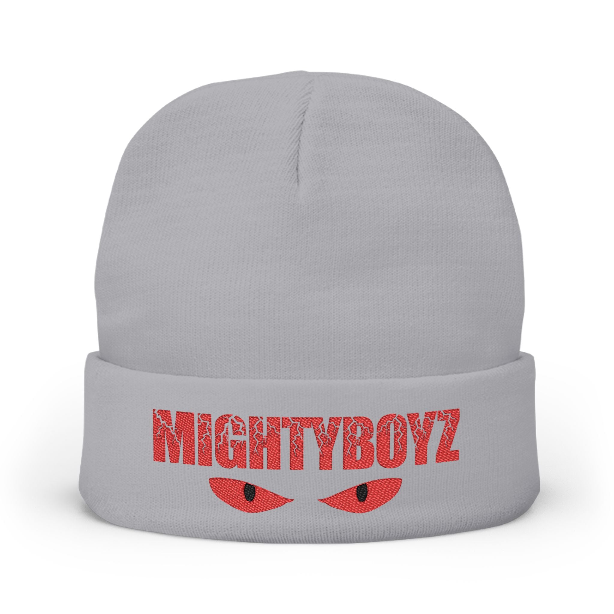 Knit Beanie with MIGHTYBOYZ Embroidery