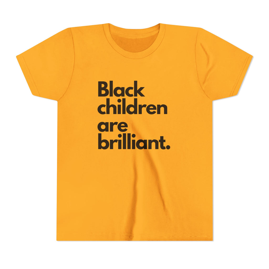 Black Children Are Brilliant Youth Tee