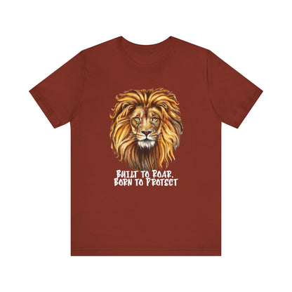 Born to Protect Lion Tee - Unisex