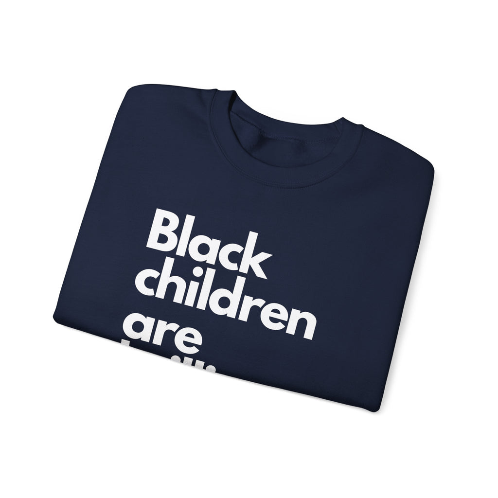 Black Children Are Brilliant Crewneck Sweatshirt