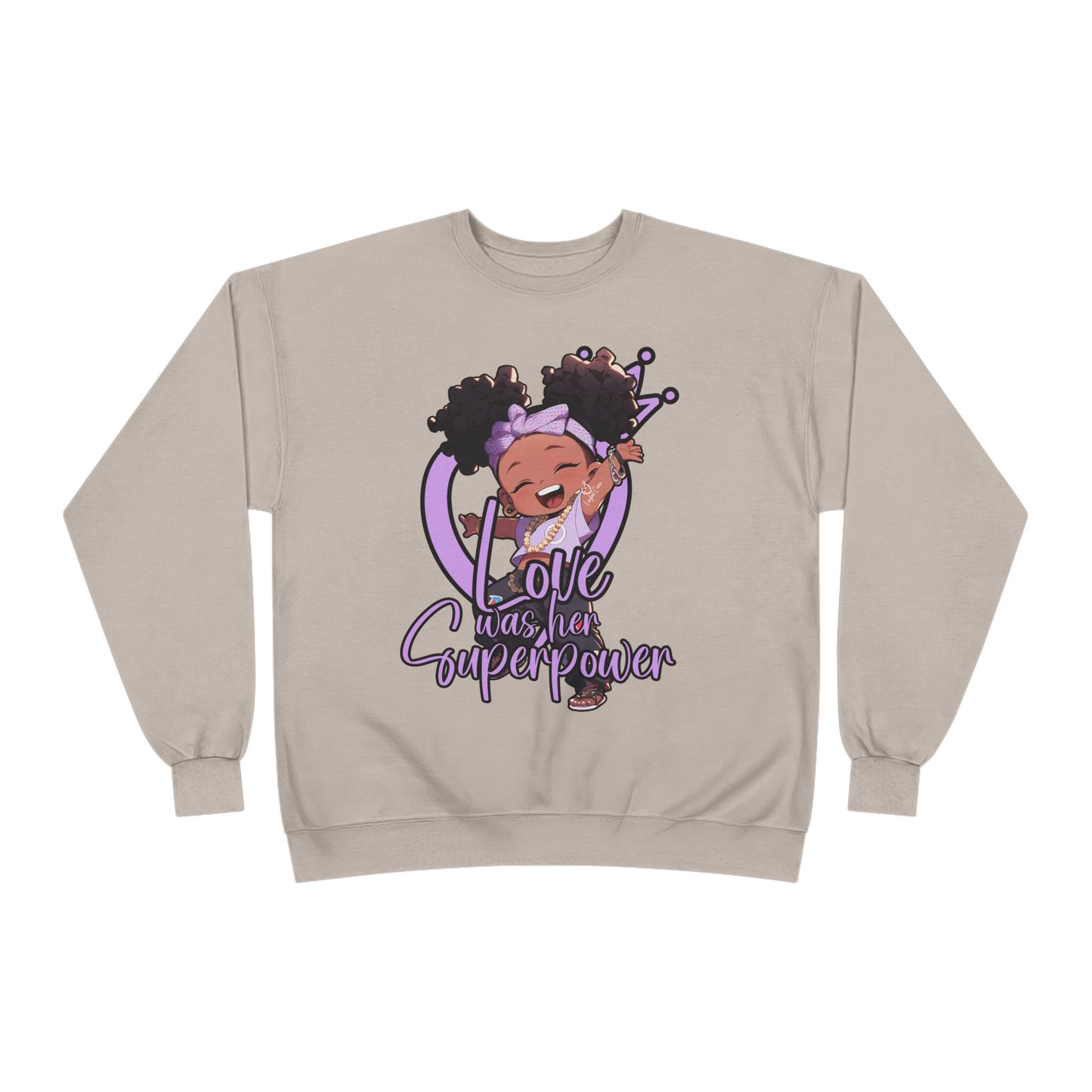 Love was her superpower Sweatshirt