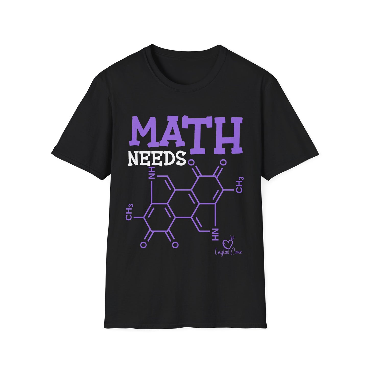 Math Needs Unisex Softstyle T-Shirt