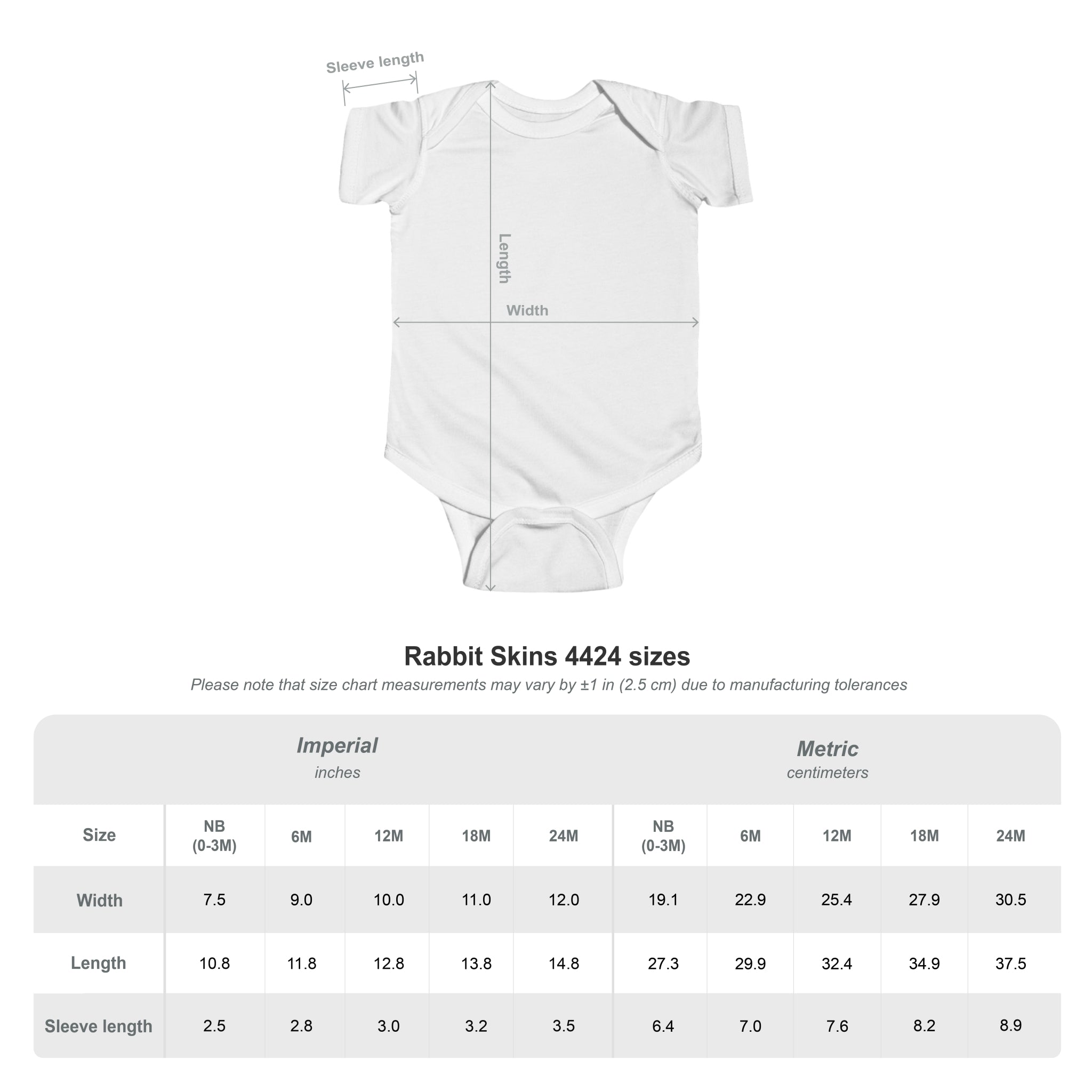 Infant Born A Mather Bodysuit