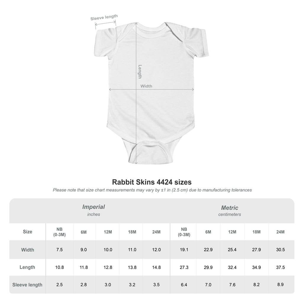 Infant Born A Mather Bodysuit