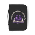 Bible Cover — “Every Reader Is Worth Fighting For” Zippered Bible Organizer (Read More. Fight Harder. Dream Bigger.)