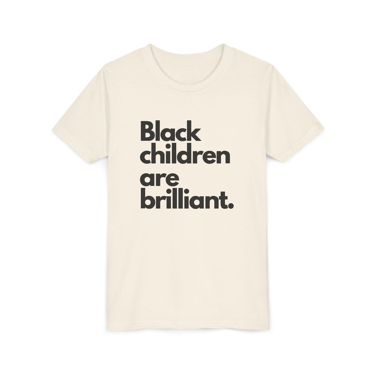 Black Children Are Brilliant Youth Tee