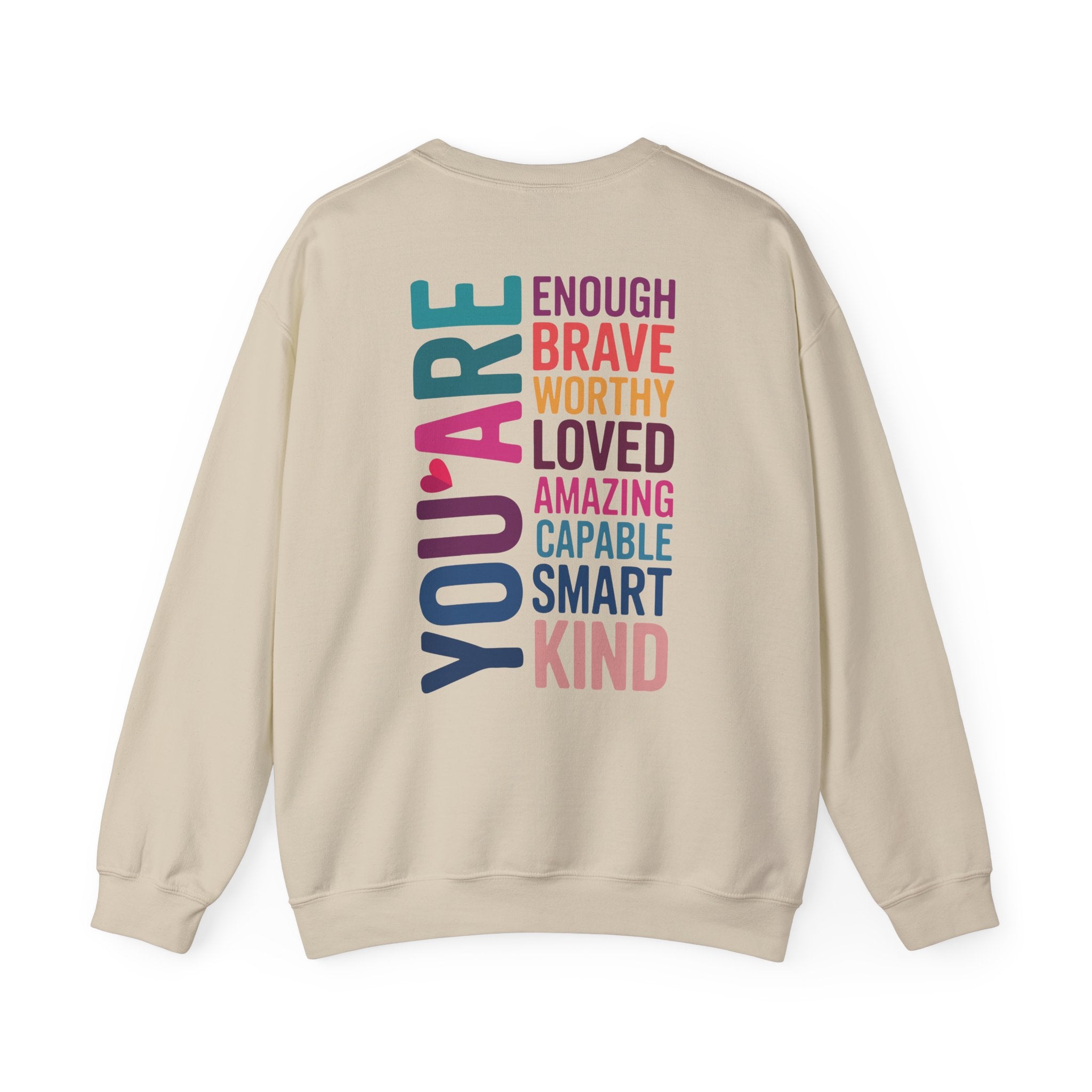 LAYLASCURVE Inspirational Love Bow Sweatshirt