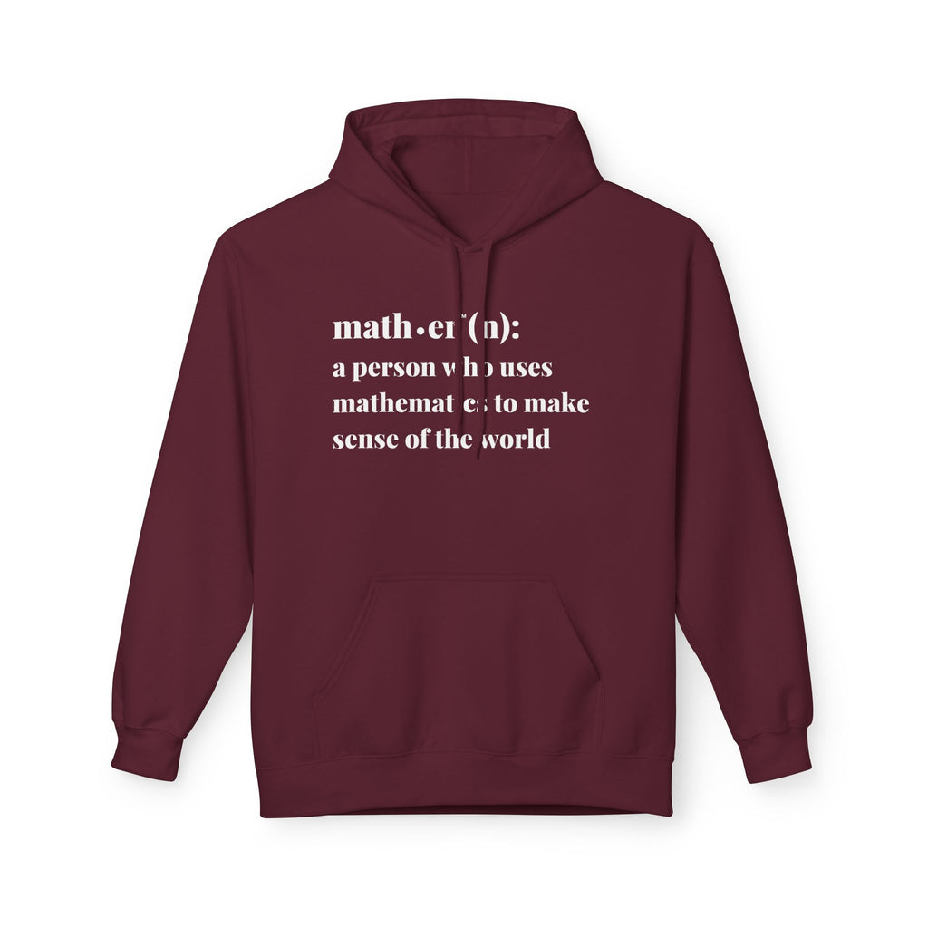 Math-er Definition Hoodie