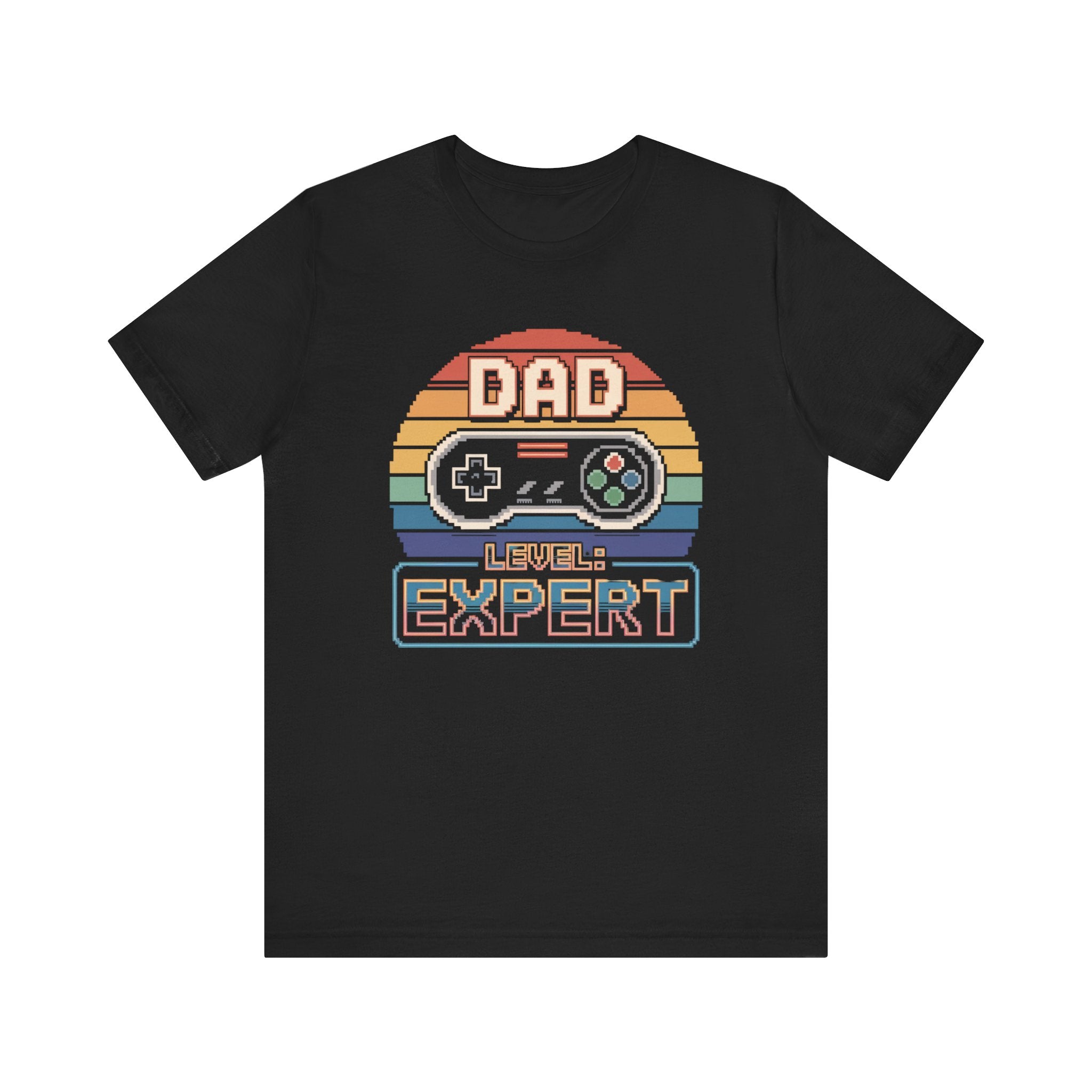 Dad Level Expert Retro Gaming Tee