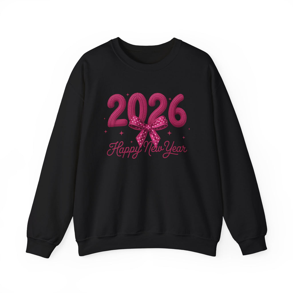 2026 Crochet Bow Sweatshirt