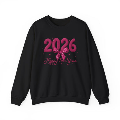 2026 Crochet Bow Sweatshirt
