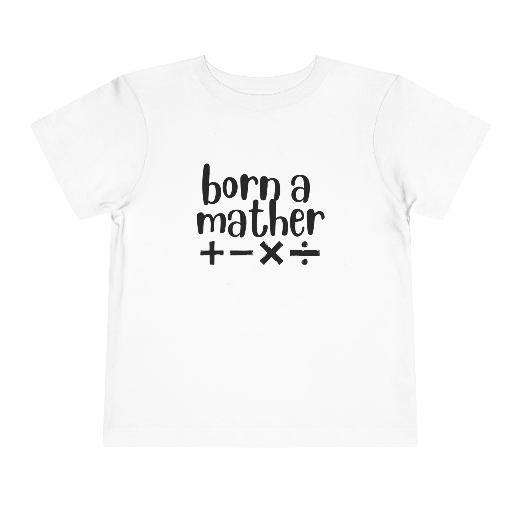 Math Toddler Tee Shirt