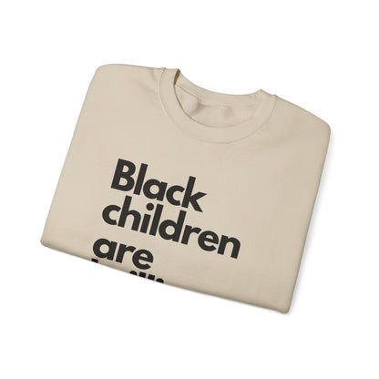 Black Children Are Brilliant Crewneck Sweatshirt