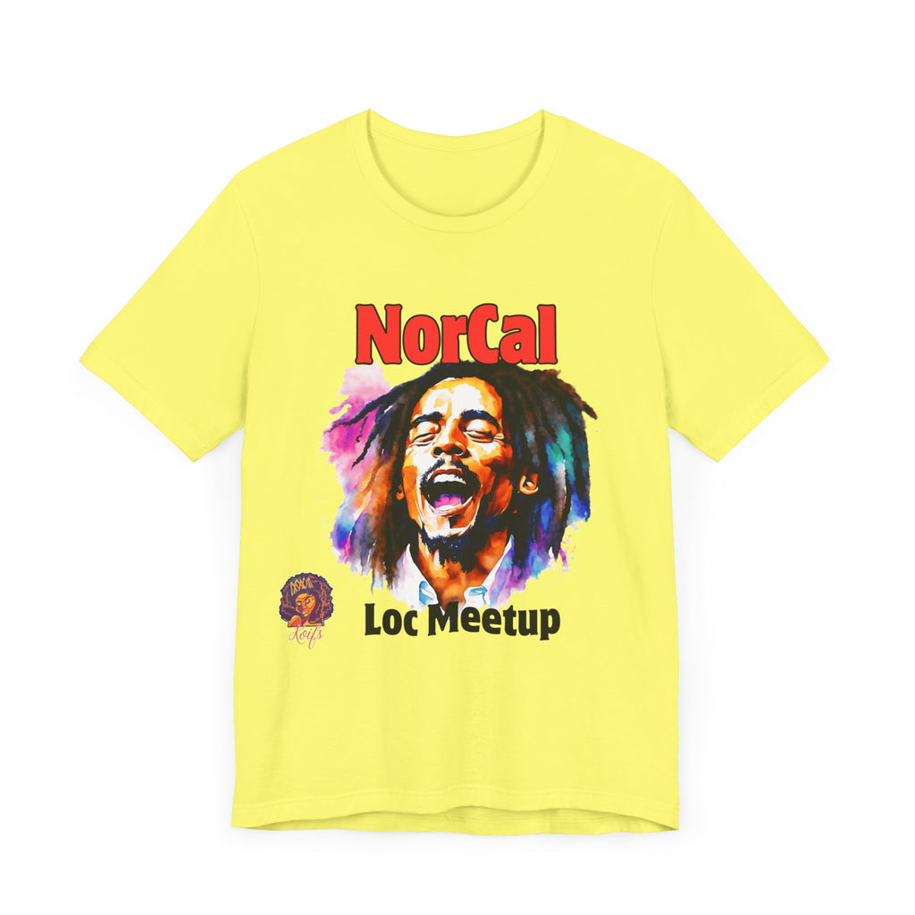 Koifs White/Yellow Norcal Unisex Jersey Short Sleeve Tee