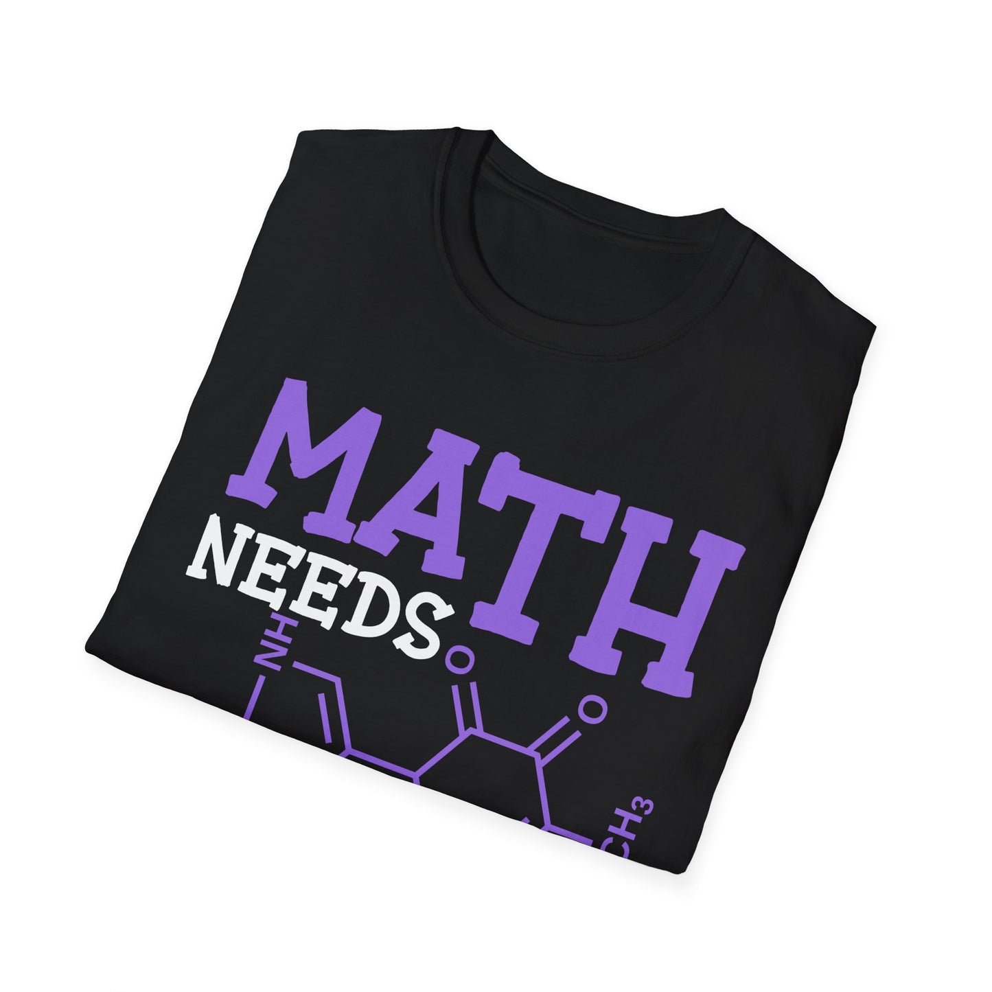 Math Needs Unisex Softstyle T-Shirt